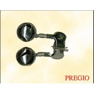 Κουδουνάκι Διπλό Μεταλλικό Pregio 12-0030D