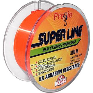 Fishing Lines Super Line Orange 300m Pregio 1610