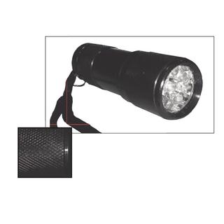 Aluminium Torch 9 LEDS Pregio 18-1019