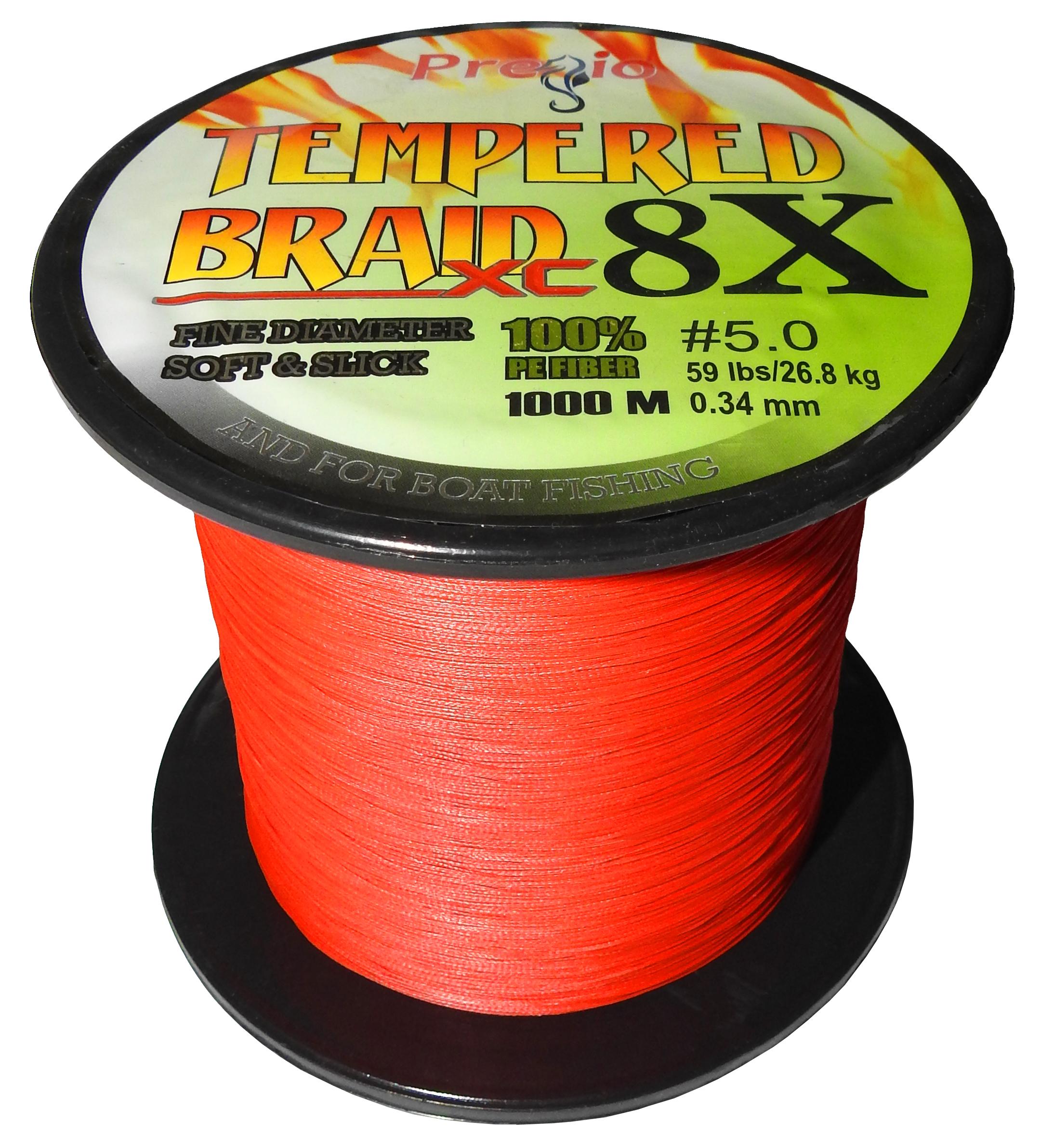 Fishing Lines & Braid Lines - Braid Lines - Braid Lines Tempered Braid 8X  1000m Pregio 2612