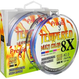 Νήματα Ψαρέματος Tempered Multicolor Οκτακλωνο 300m Pregio 2615