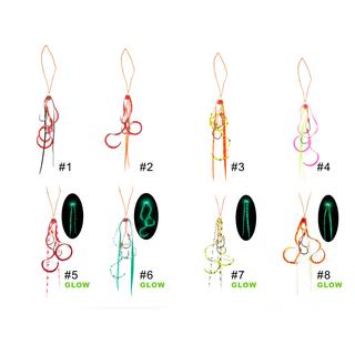 PREGIO Ανταλλακτικές Τρέσες Curly για Tai Rubber με αγκίστρια SK-111